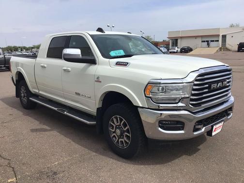 Pearl White 2019 RAM 2500 Longhorn