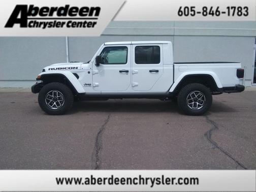 Bright White Clearcoat 2026 Jeep Gladiator Rubicon