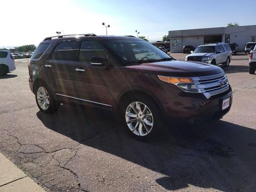 Bronze Fire Metallic Tinted Clearcoat 2015 Ford Explorer XLT