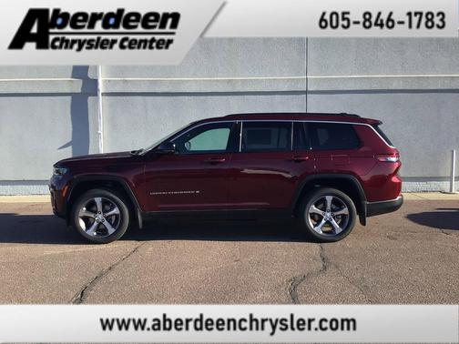 Velvet Red Pearlcoat 2026 Jeep Grand Cherokee L Limited
