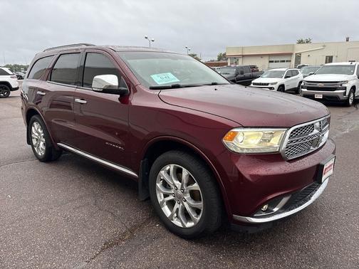 Octane Red Pearlcoat 2017 Dodge Durango Citadel