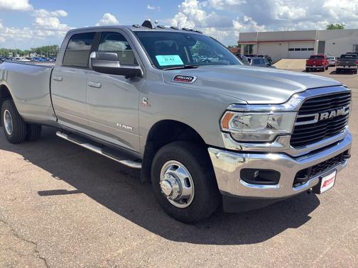 Billet Silver Metallic Clearcoat 2020 RAM 3500 Big Horn Crew Cab 4x4 8' Box
