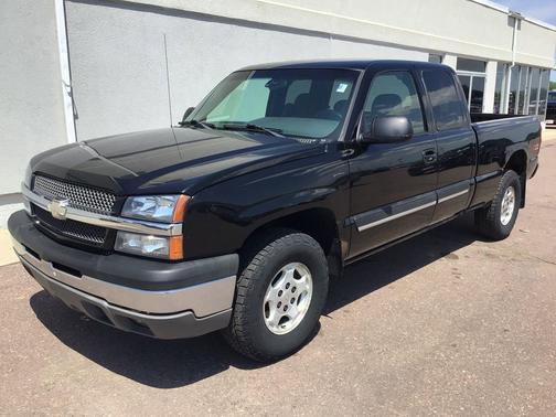 Black 2003 Chevrolet Silverado 1500 LS Extended Cab