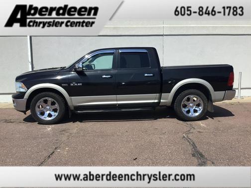Brilliant Black Crystal PC/Light Graystone PC 2010 Dodge Ram 1500 Laramie