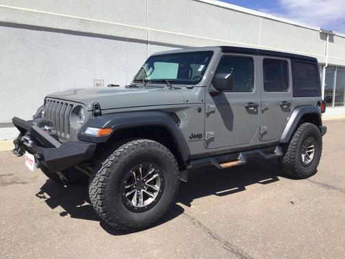 Sting-Gray Clearcoat 2023 Jeep Wrangler Sport S
