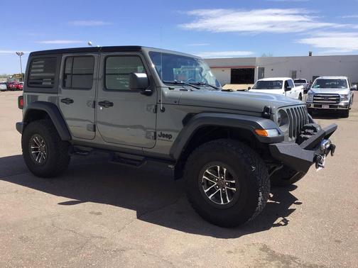 Sting-Gray Clearcoat 2023 Jeep Wrangler Sport S