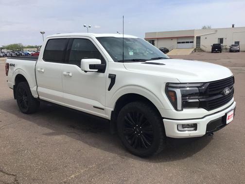 Star White Metallic Tri-Coat 2025 Ford F-150 Platinum