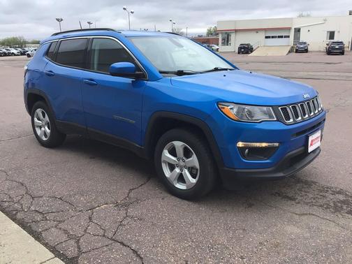 Laser Blue Pearlcoat 2020 Jeep Compass Latitude