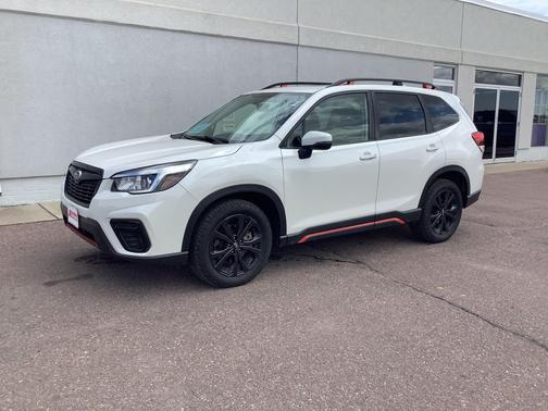 Crystal White Pearl 2020 Subaru Forester Sport