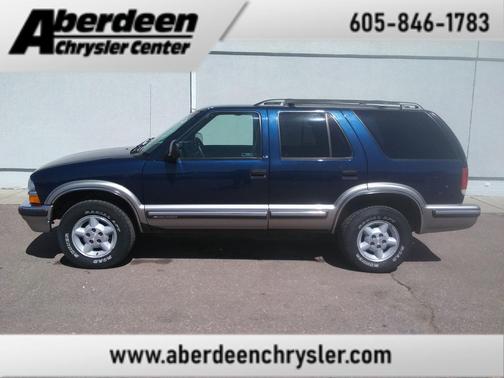 Indigo Blue (Met) 1998 Chevrolet Blazer LS