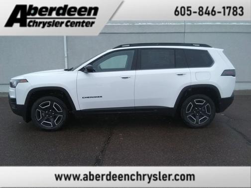 Bright White Clearcoat 2026 Jeep Cherokee Laredo 4x4