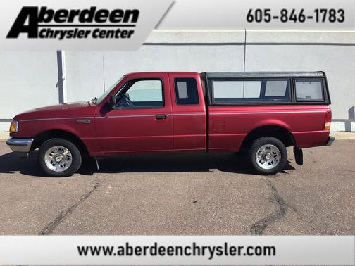 Red 1994 Ford Ranger