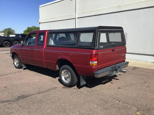 Red 1994 Ford Ranger