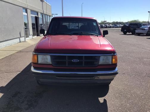 Red 1994 Ford Ranger