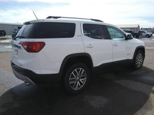 Summit White 2019 GMC Acadia SLE-2