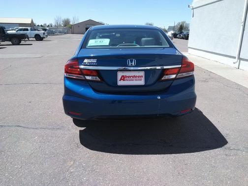 Dyno Blue Pearl 2013 Honda Civic EX-L
