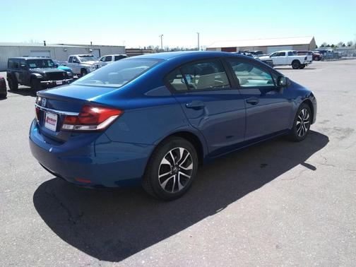 Dyno Blue Pearl 2013 Honda Civic EX-L
