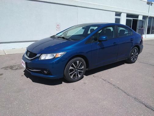 Dyno Blue Pearl 2013 Honda Civic EX-L