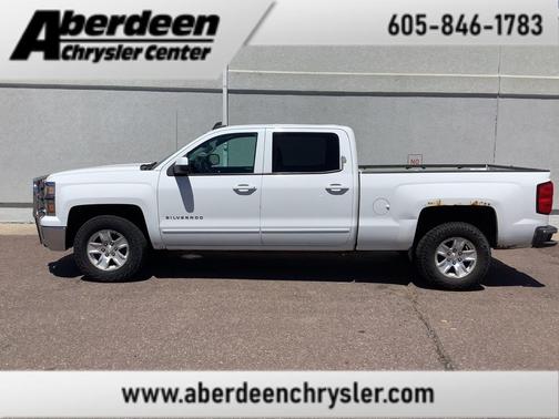 Summit White 2015 Chevrolet Silverado 1500 1LT