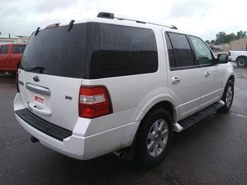 White Platinum Metallic Tri-Coat 2010 Ford Expedition Limited