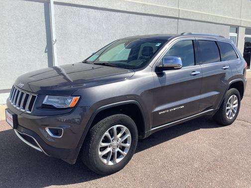 Granite Crystal Metallic Clearcoat 2015 Jeep Grand Cherokee Limited