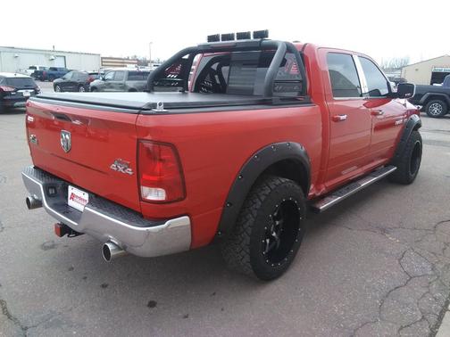Flame Red 2009 Dodge Ram 1500 TRX