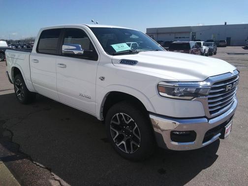 Bright White Clearcoat 2026 RAM 1500 Laramie