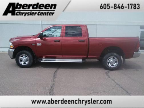 Deep Cherry Red Crystal Pearl 2011 Dodge Ram 2500 ST