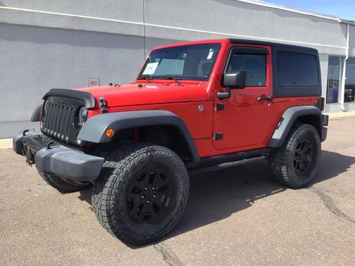 Firecracker Red Clearcoat 2018 Jeep Wrangler JK Willys Wheeler W
