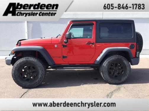 Firecracker Red Clearcoat 2018 Jeep Wrangler JK Willys Wheeler W