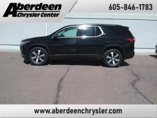 Black 2021 Chevrolet Traverse LT Leather