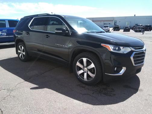 Black 2021 Chevrolet Traverse LT Leather
