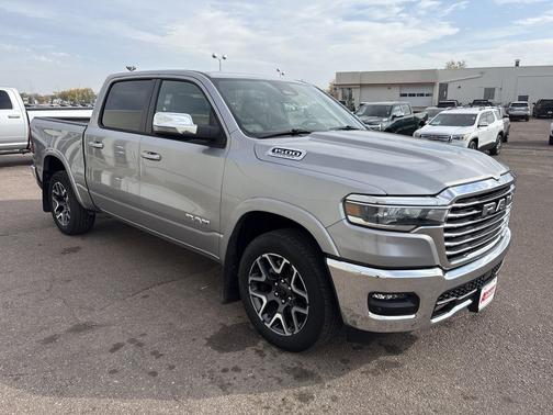Billet Silver Metallic Clearcoat 2026 RAM 1500 Laramie
