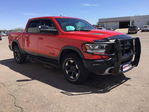 Flame Red Clearcoat 2019 RAM 1500 Rebel