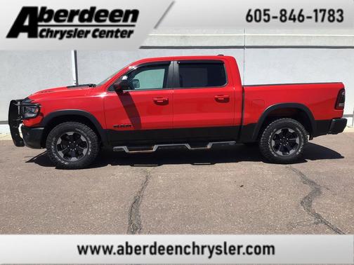 Flame Red Clearcoat 2019 RAM 1500 Rebel
