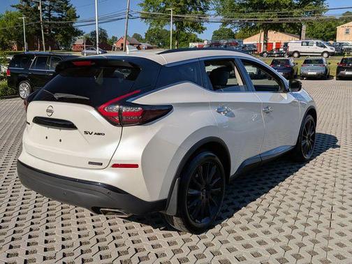 Pearl White Tricoat 2023 Nissan Murano SV Intelligent AWD