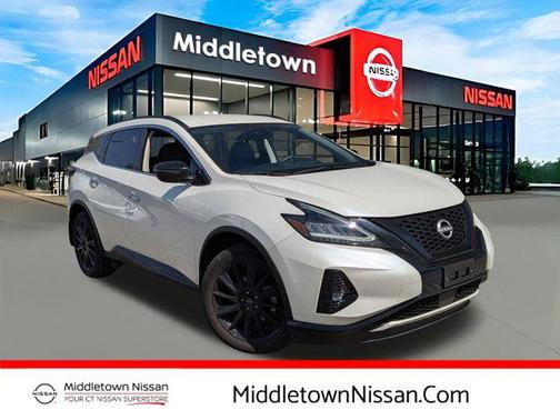 Pearl White Tricoat 2023 Nissan Murano SV Intelligent AWD