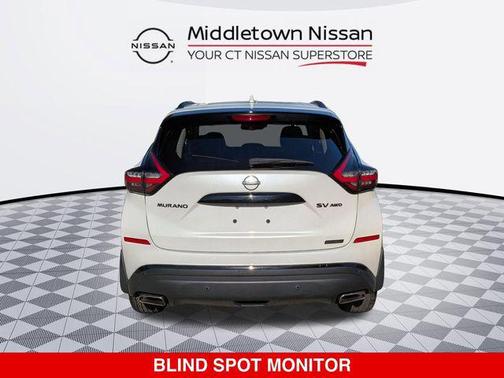 Pearl White Tricoat 2023 Nissan Murano SV Intelligent AWD
