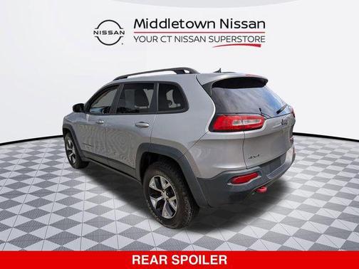 Billet Silver Metallic Clearcoat 2016 Jeep Cherokee Trailhawk