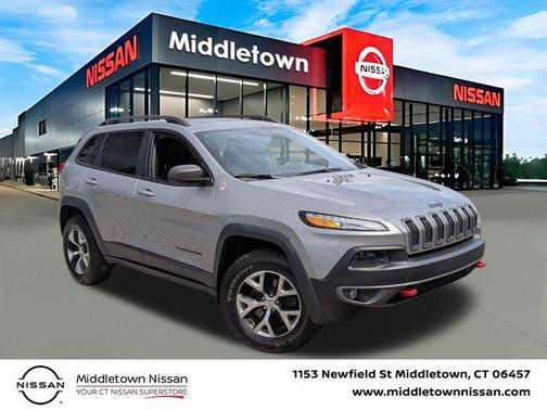 Billet Silver Metallic Clearcoat 2016 Jeep Cherokee Trailhawk