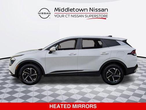 Snow White Pearl 2023 Kia Sportage Hybrid LX