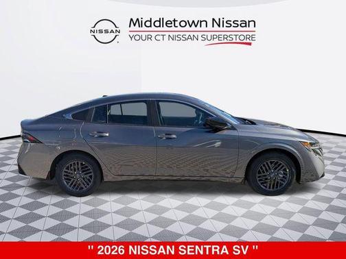 Gun Metallic 2026 Nissan Sentra SV