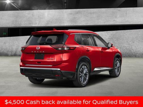 Scarlet Ember Tintcoat 2026 Nissan Rogue Platinum
