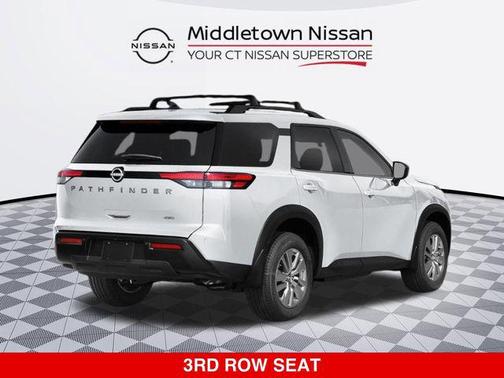 Everest White Pearl Tricoat 2026 Nissan Pathfinder SV