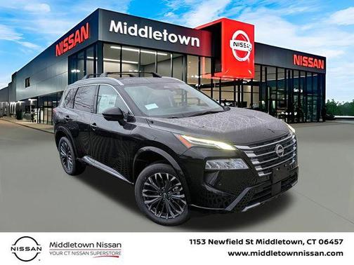 Super Black 2026 Nissan Rogue Platinum