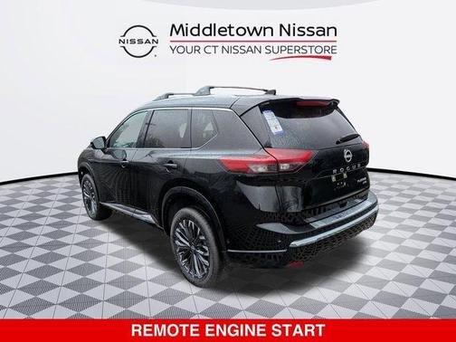 Super Black 2026 Nissan Rogue Platinum