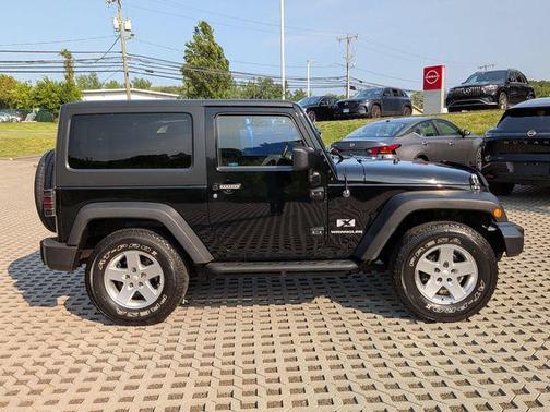 Black 2007 Jeep Wrangler X