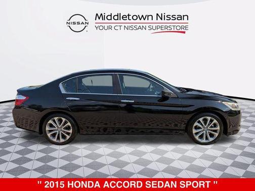 Crystal Black Pearl 2015 Honda Accord Sport