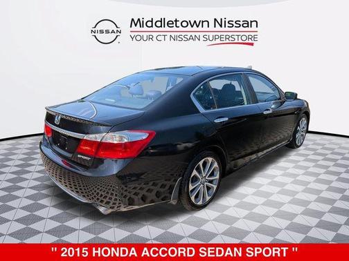 Crystal Black Pearl 2015 Honda Accord Sport