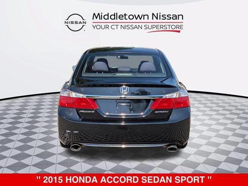 Crystal Black Pearl 2015 Honda Accord Sport